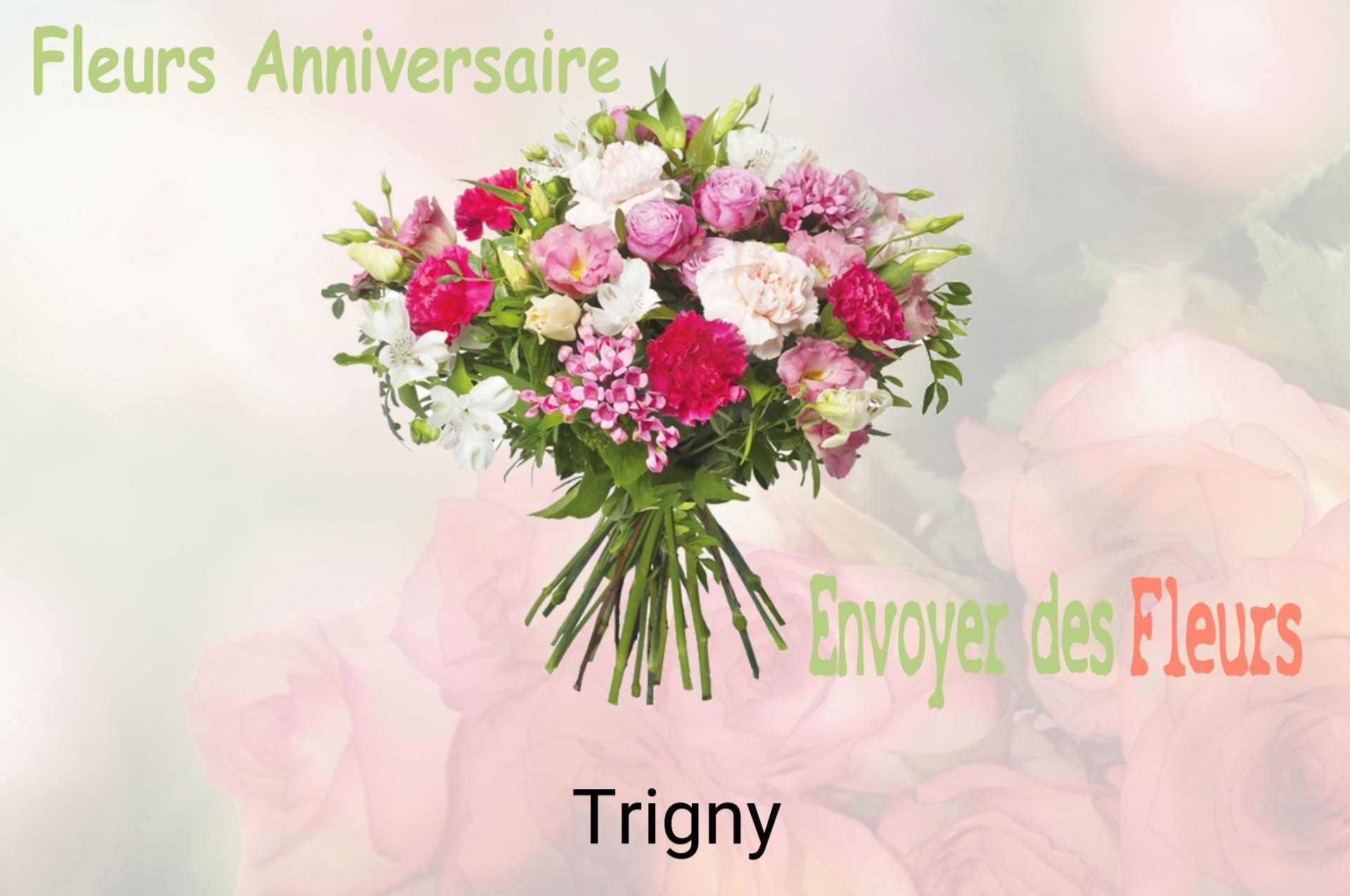 Bouquet de fleurs d’anniversaire livré à Trigny